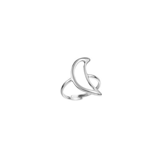 Bague Qamar - Argent