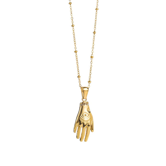 Collier Manoa mano - Or