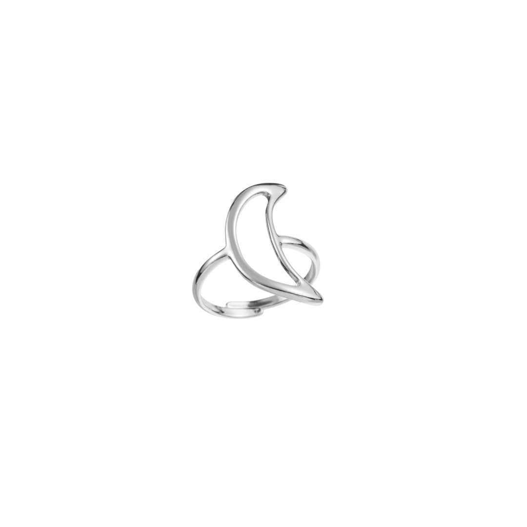 Bague Qamar - Argent