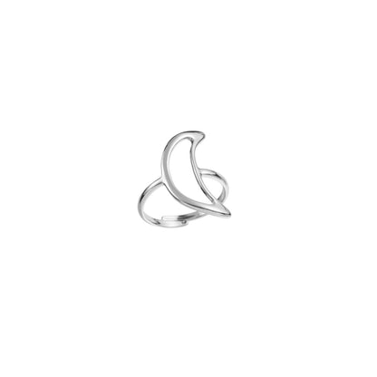 Bague Qamar - Argent