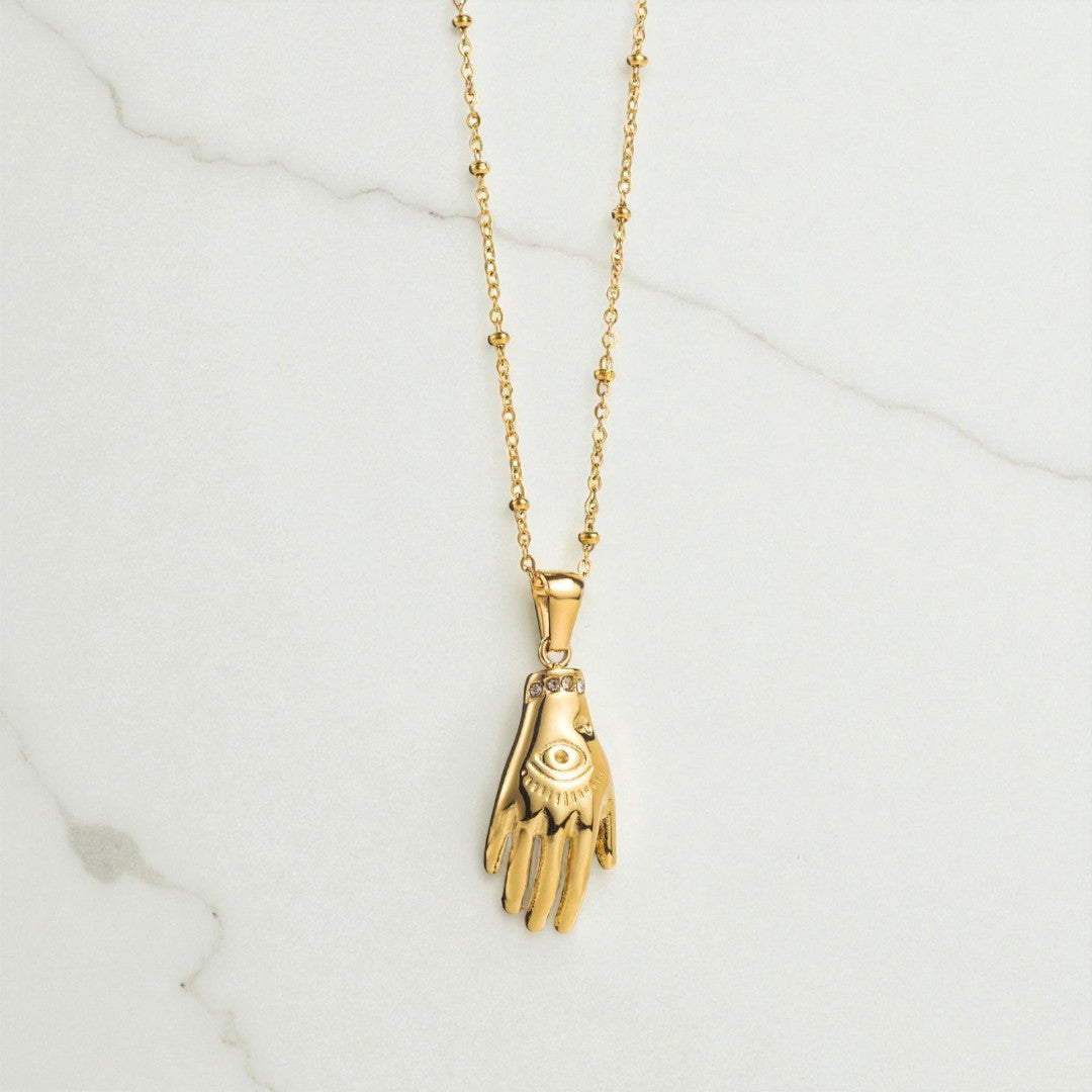 Collier Manoa mano - Or