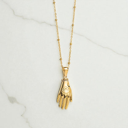 Collier Manoa mano - Or